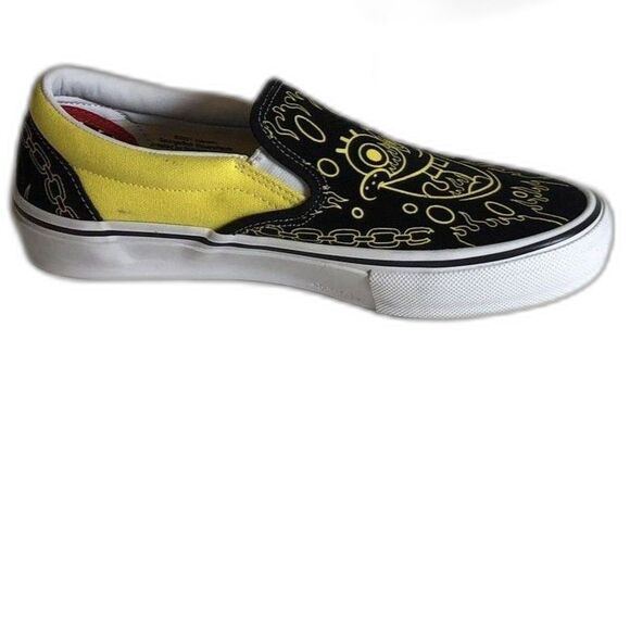 Vans Slip On Spongebob Sneakers - Size 8 - Picture 2 of 6